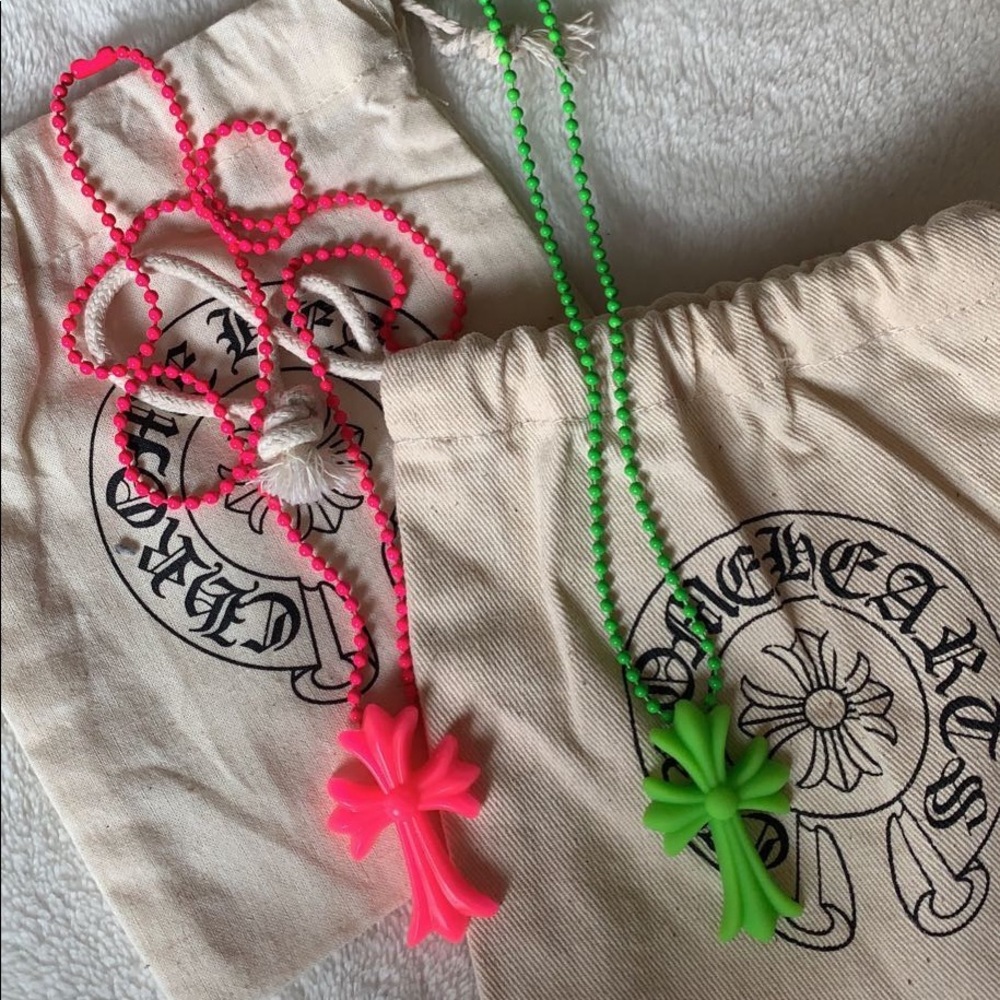 Chrome Hearts 20th Anniversary silicone necklaces